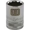 Dynamic 3/8" Drive, 14mm Metric Socket, 12 Points D009114 - alternate 1